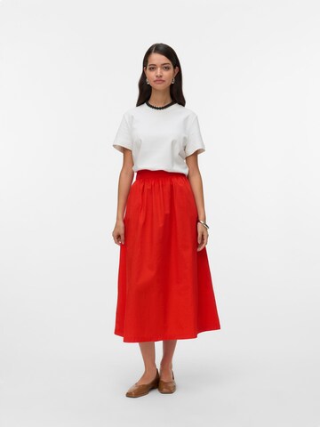 VERO MODA Skirt 'CHARLOTTE' in Red