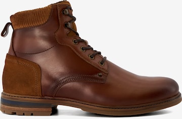 Dune LONDON - Botas com atacadores em castanho