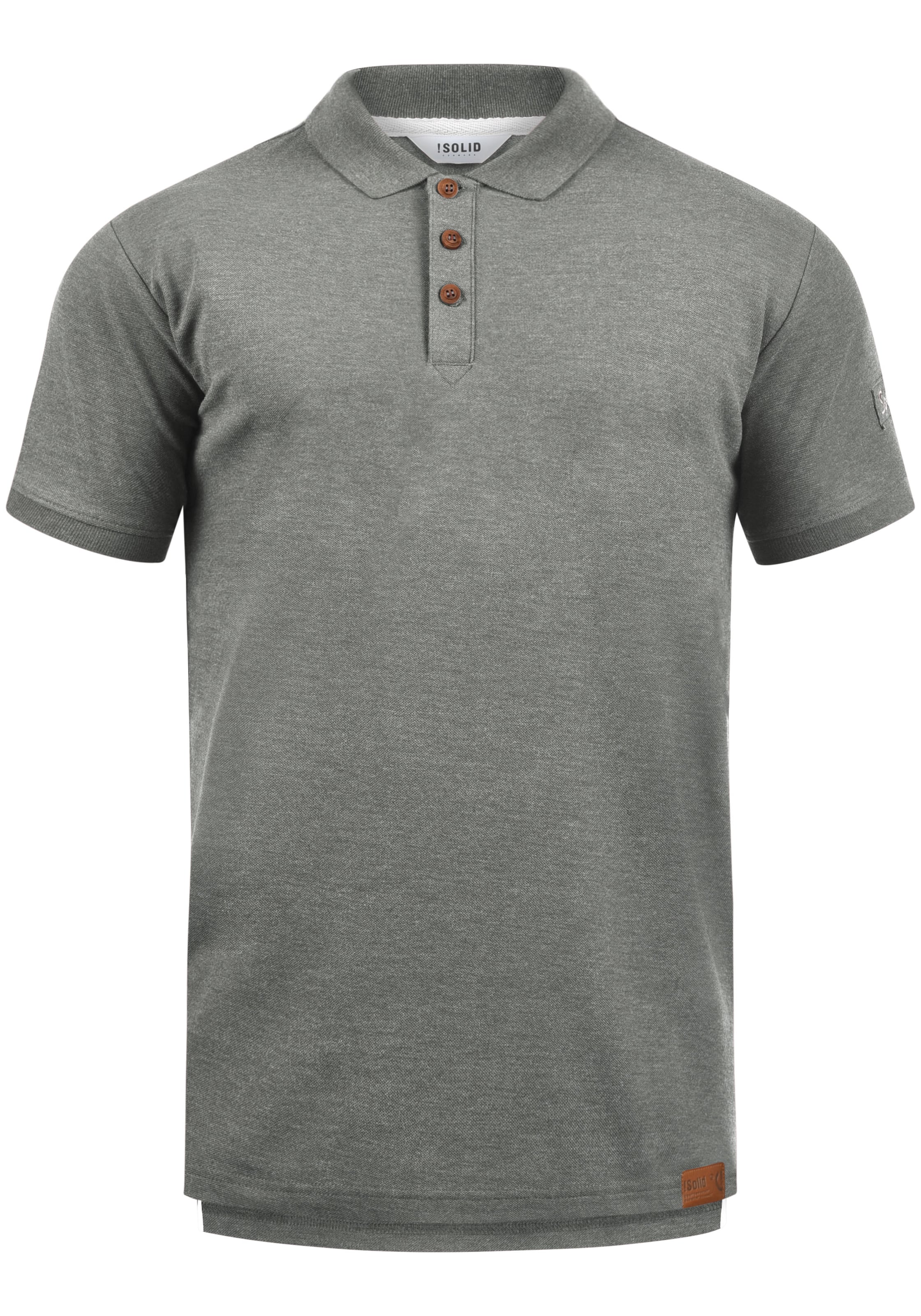 Maglietta di !Solid in grigio: frontale