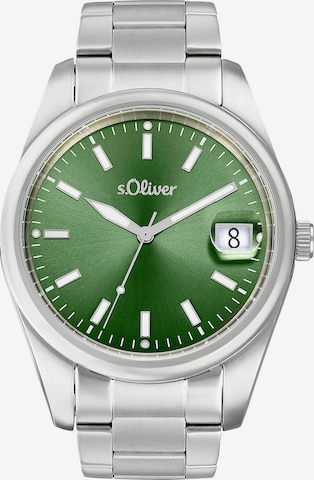 s.Oliver Analog Watch in Silver: front