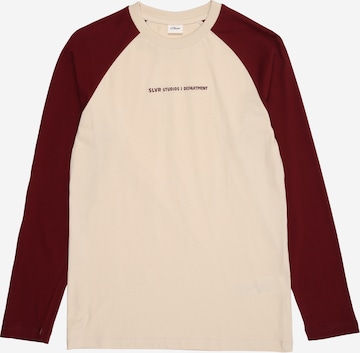 smėlio s.Oliver Marškinėliai: priekis