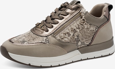 Tamaris Nízke tenisky - tmavohnedá / bronzová / tmavošedá / šedobiela, Produkt