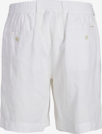 JACK & JONES Loose fit Chino Pants 'Bill Lawrence' in White