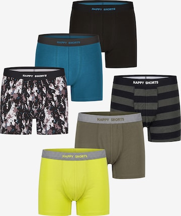 Happy Shorts - Boxers ' Camou-Prints ' em mistura de cores: frente