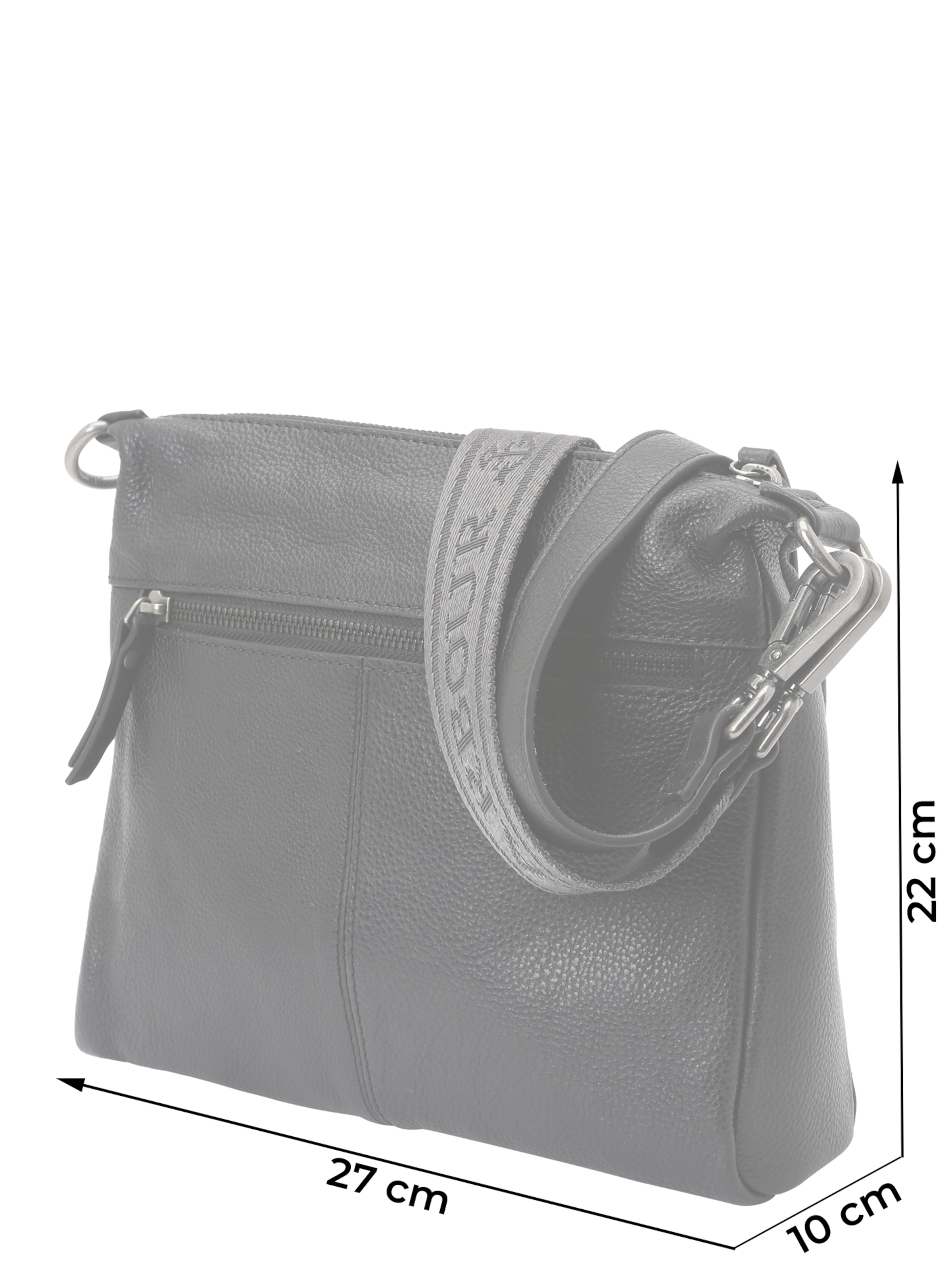 Geantă de umăr 'Zarifa' de la Harbour 2nd pe gri