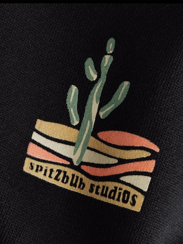 SPITZBUB Sweatshirt 'Oasis' in Zwart