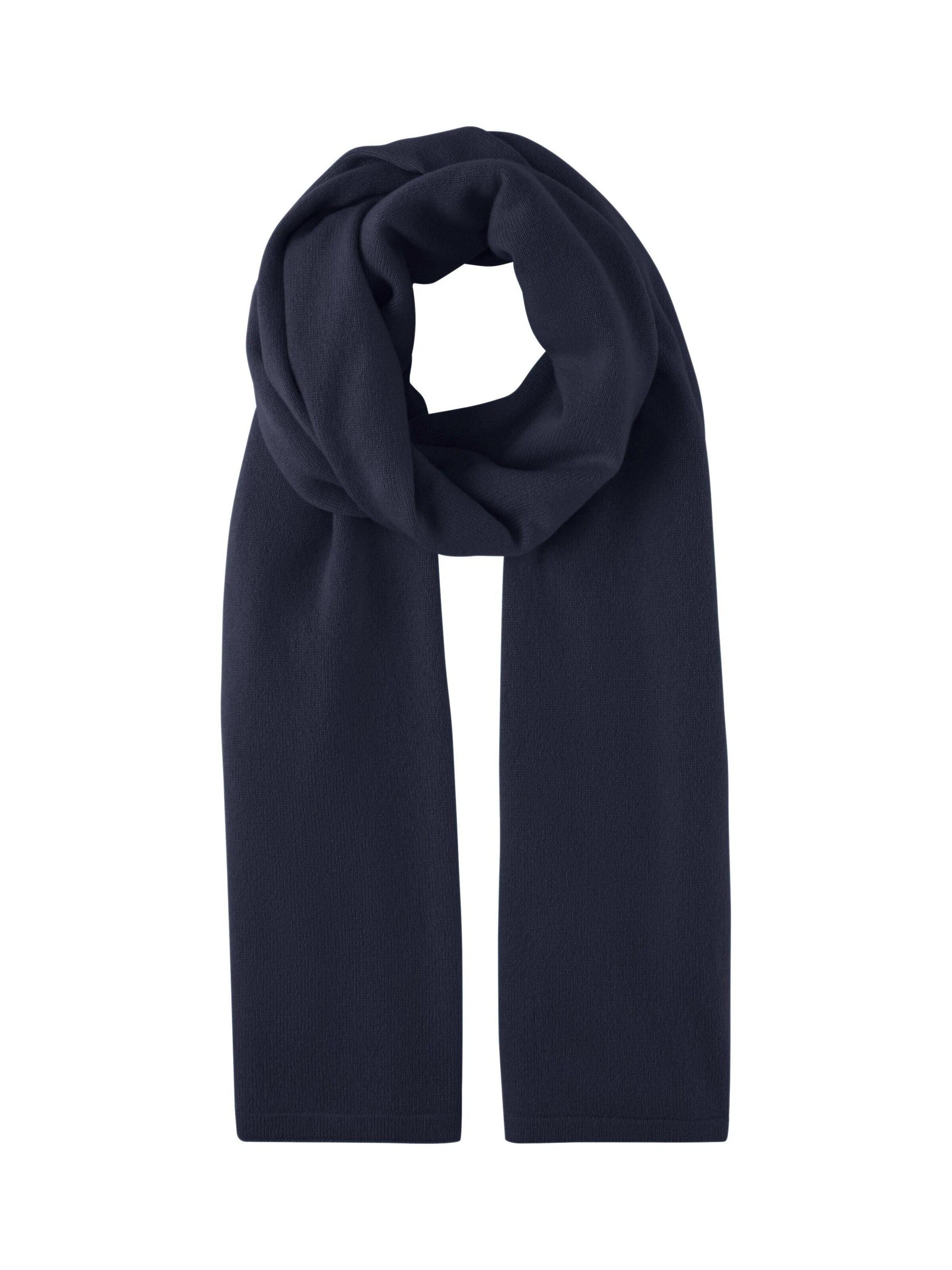FALKE Scarf 'Pure Cashmere' in Blue: front