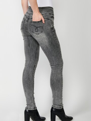 KOROSHI Skinny Jeans in Grau