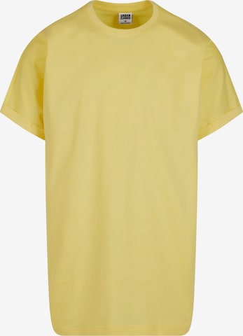 T-Shirt Urban Classics en jaune : devant