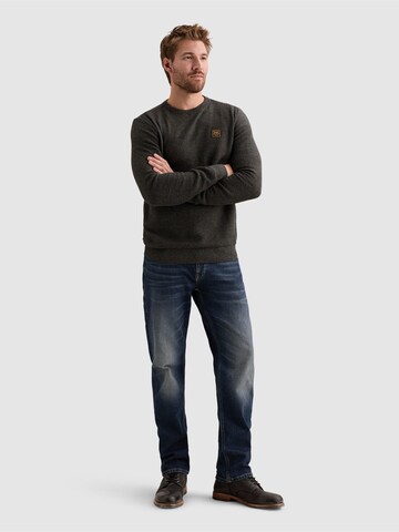 PME Legend Pullover 'Pullover in 100% cotton mouliné with texture' i sort