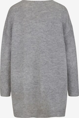 MIAMODA Sweater in Grey