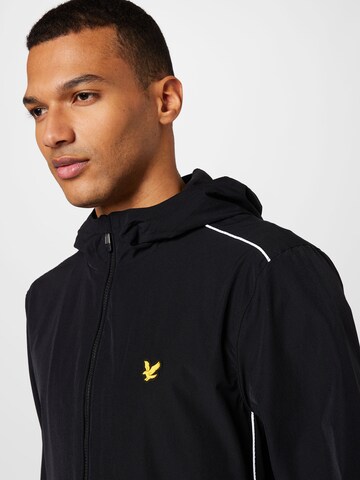 Lyle & Scott Sweatjacke in Schwarz