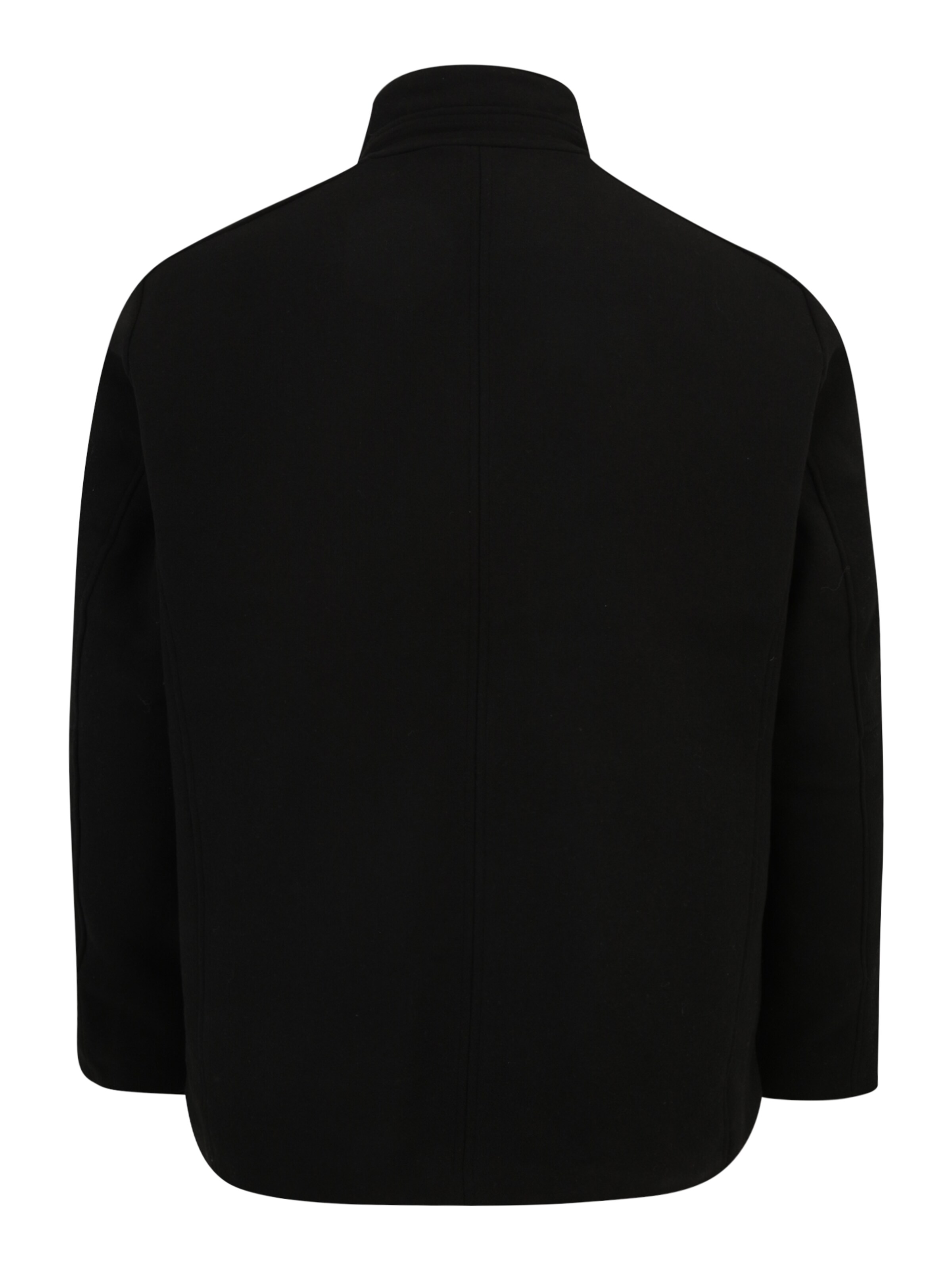 Jack & Jones Plus Overgangsjakke 'JPRDuane' i sort