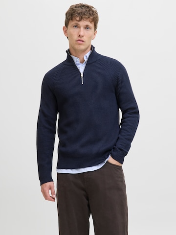 JACK & JONES Πουλόβερ σε μπλε: μπροστά