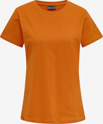 T-shirt Hummel en orange : devant