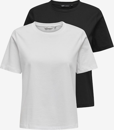 ONLY Μπλουζάκι σε μαύρο / λευκό, Άποψη προϊόντος