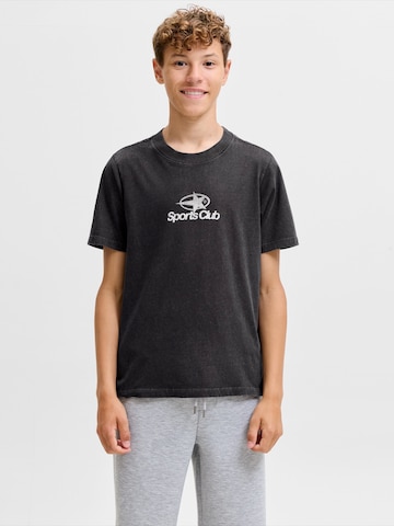 Jack & Jones Junior Shirt 'JCOLEGACY' in Black: front