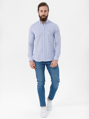 By Diess Collection Regular fit Πουκάμισο σε μπλε