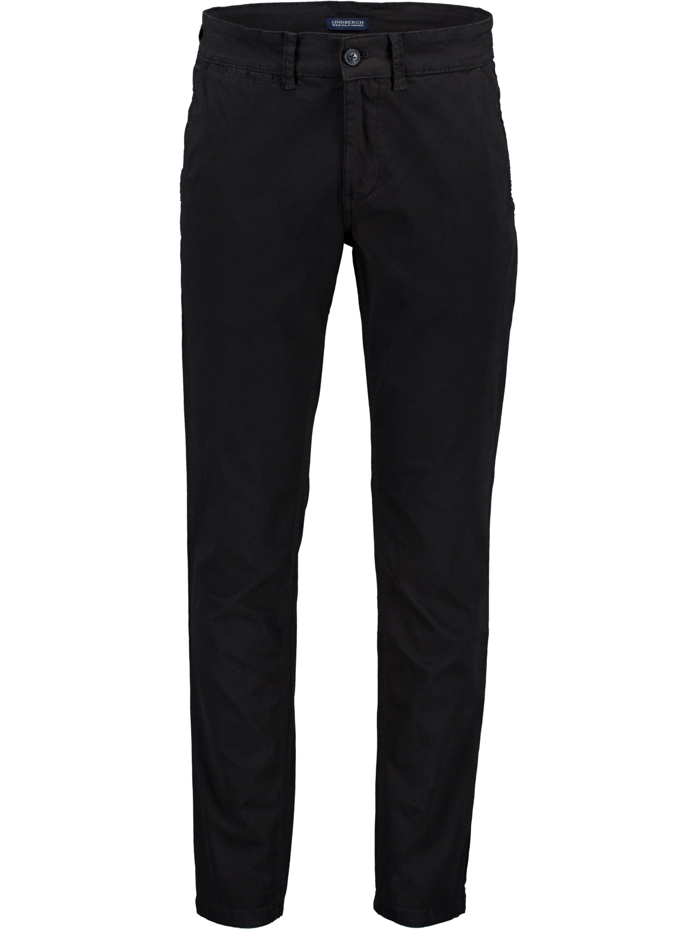Lindbergh - Pantalón chino en negro: frente