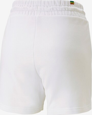 regular Pantaloni sportivi 'Love Is Love' di PUMA in bianco