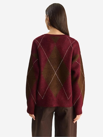 Pull-over Bianco Lucci en rouge