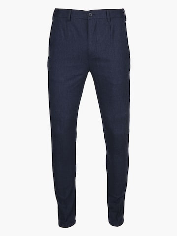 Suitable Slimfit Pantalon 'Travis' in Blauw: voorkant