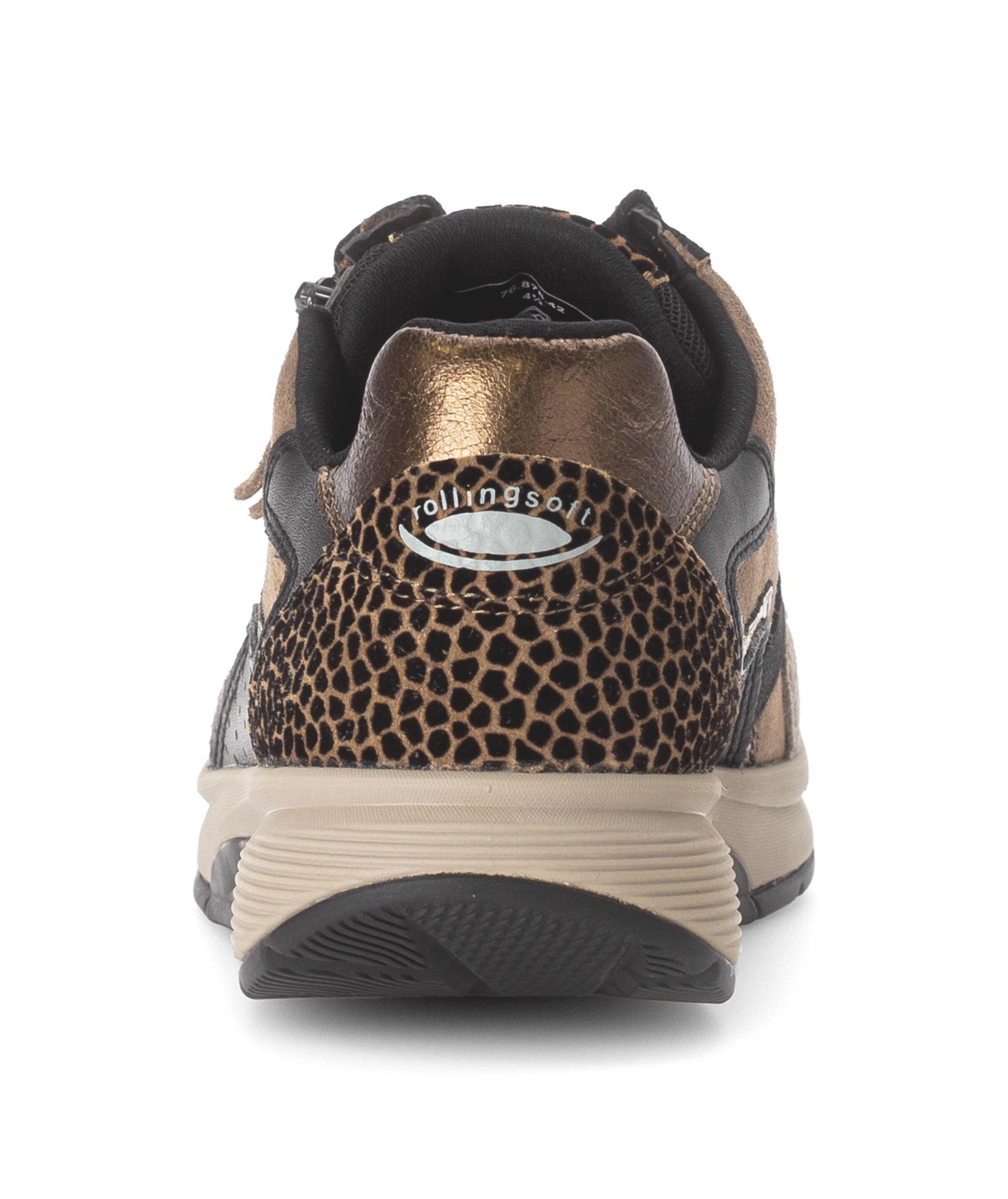 Gabor Rollingsoft Lace-Up Shoes in Brown