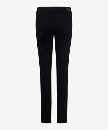 BRAX Slimfit Jeans 'CAROLA' in Schwarz