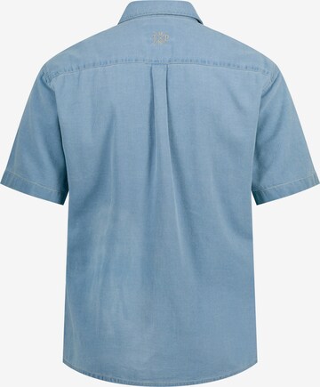 JP1880 Regular fit Button Up Shirt in Blue