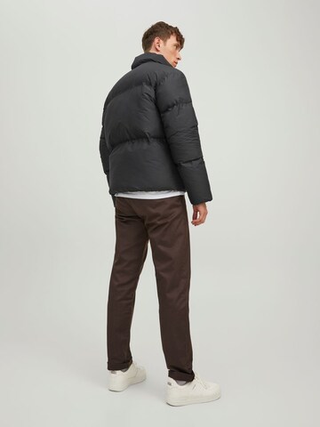 JACK & JONES Winter Jacket in Black