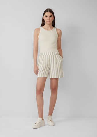 s.Oliver Wide leg Broek in Bruin: voorkant