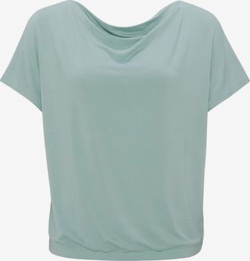 OPUS T-shirt 'Sasser' i grön: framsida