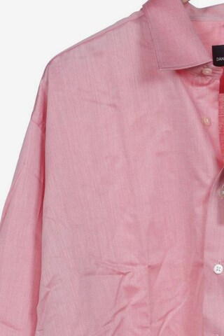 HECHTER PARIS Button Up Shirt in XXL in Pink