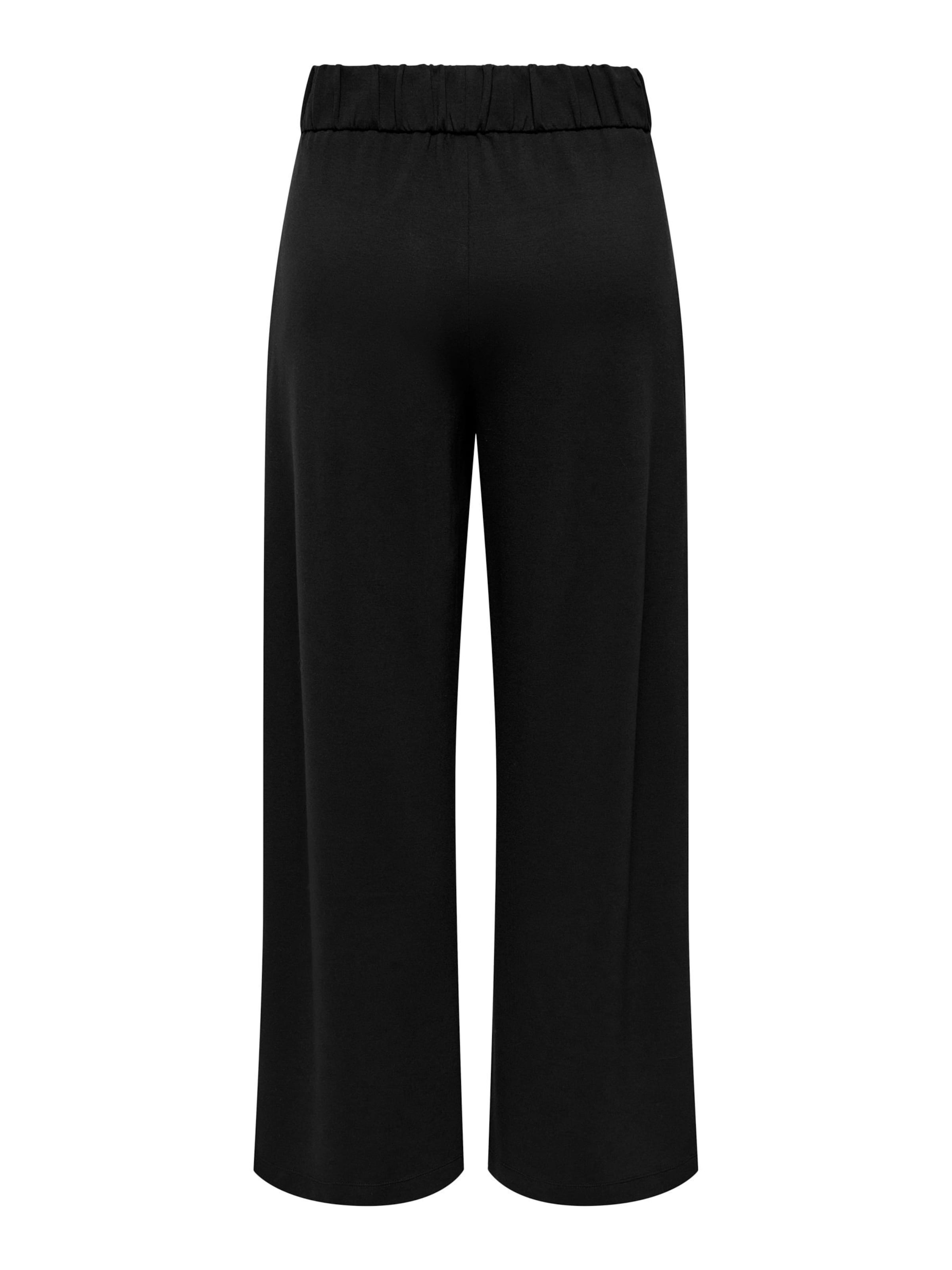 JDY - Pierna ancha Pantalón 'JDYNew' en negro