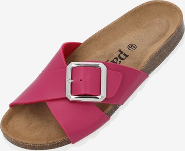 Palado Mules 'Ranreak' in Pink: front