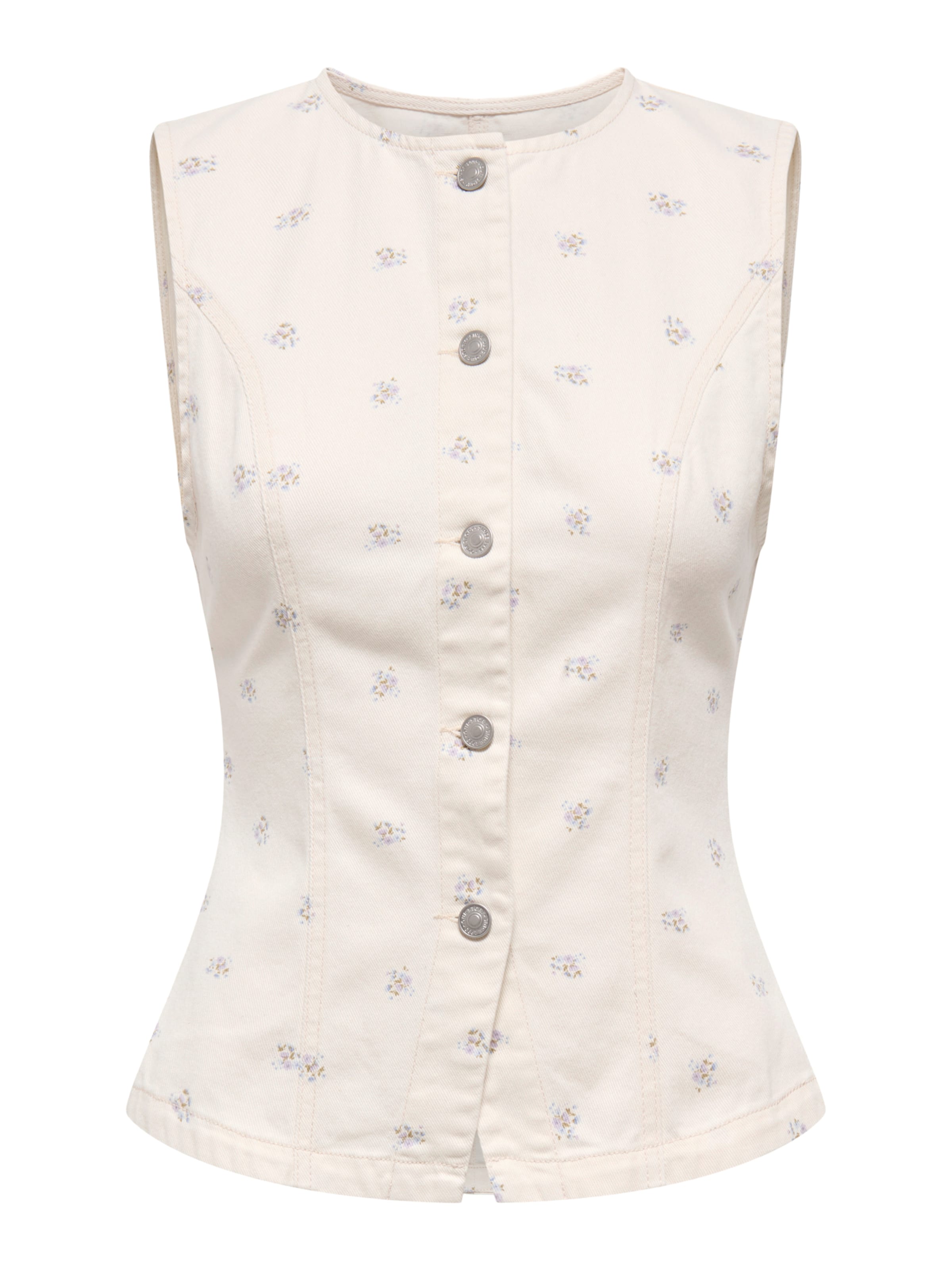 ONLY Vest 'ONLNAOMI' in Beige: front