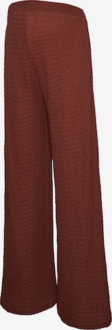 ruda MAMALICIOUS Plačios klešnės Kelnės 'MLAdine': priekis