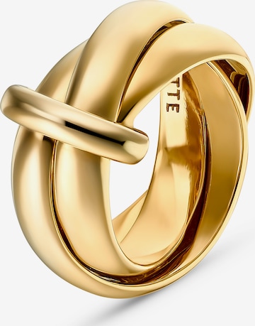 JETTE Ring in Gold: Vorderseite