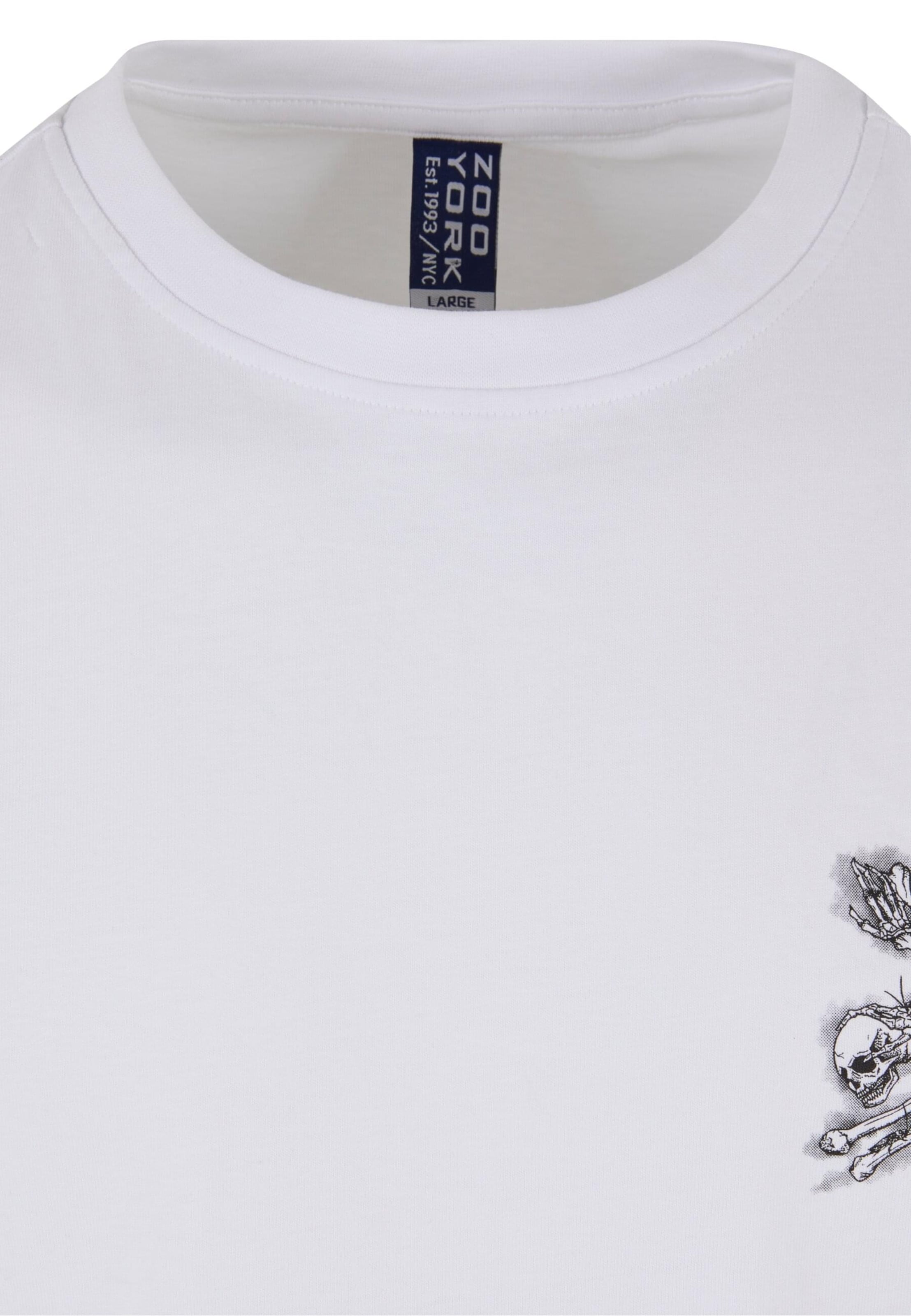 ZOO YORK Shirt 'Bones' in White