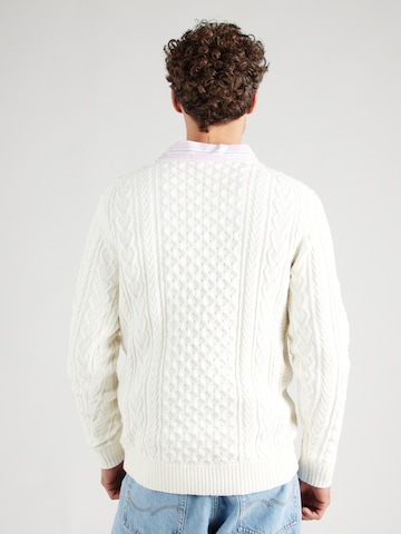 INDICODE JEANS Pullover 'Belinski' i hvid