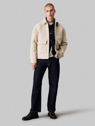 Calvin Klein Jeans Tussenjas in Beige