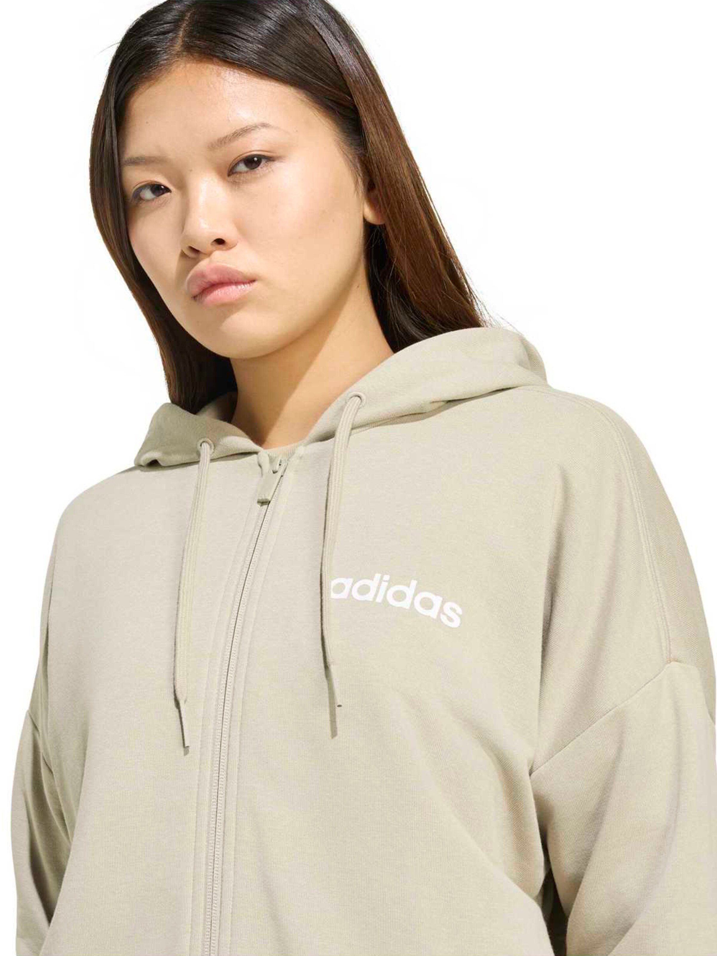 ADIDAS SPORTSWEAR Sportovní mikina 'Essentials' – zelená