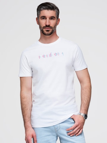 Ombre Shirt in Wit