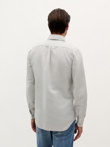 Scalpers Vintage Linen Se Shirt ' ' in Grau
