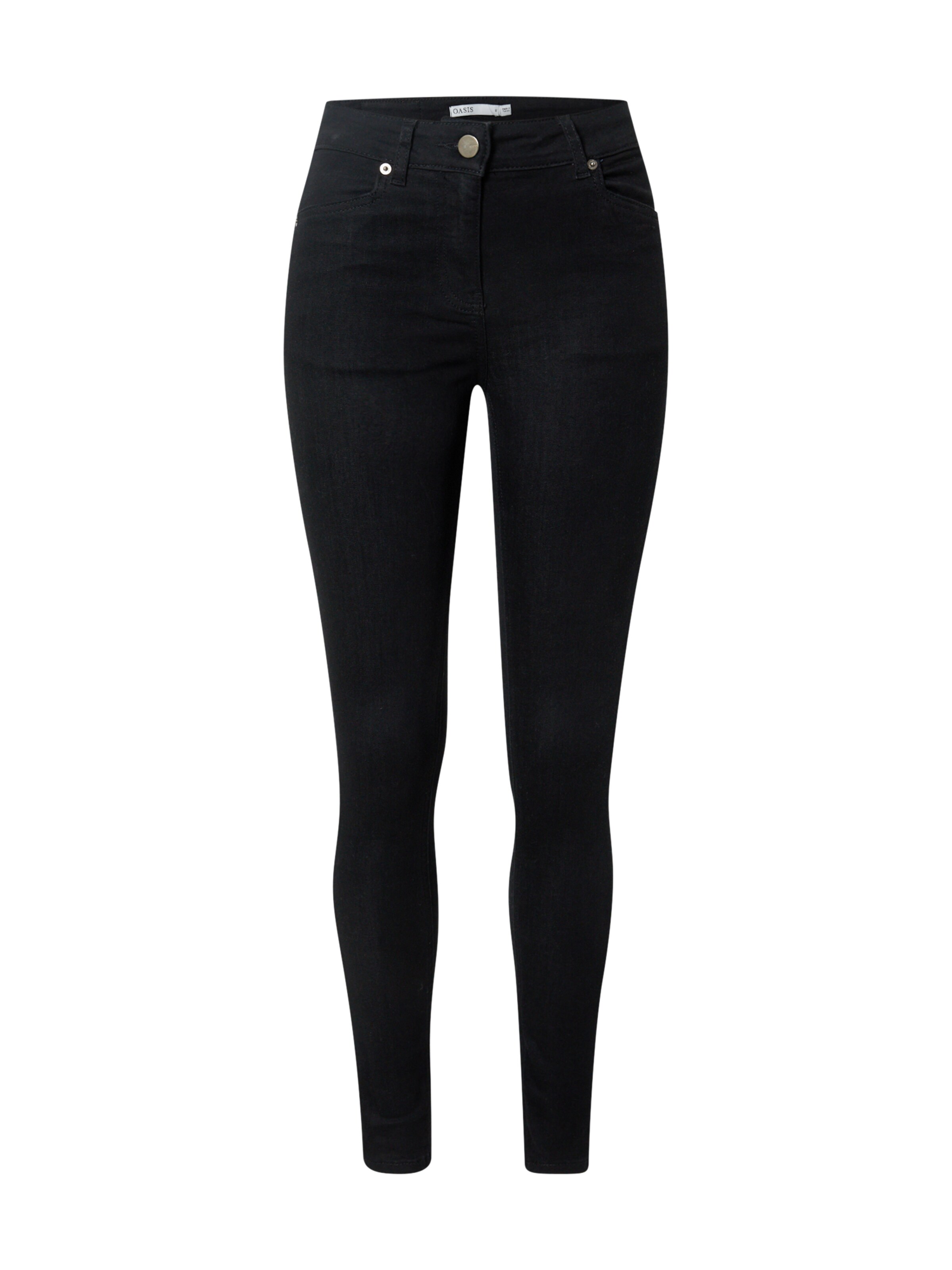 Oasis Skinny Jeans 'Jade' in Black: front
