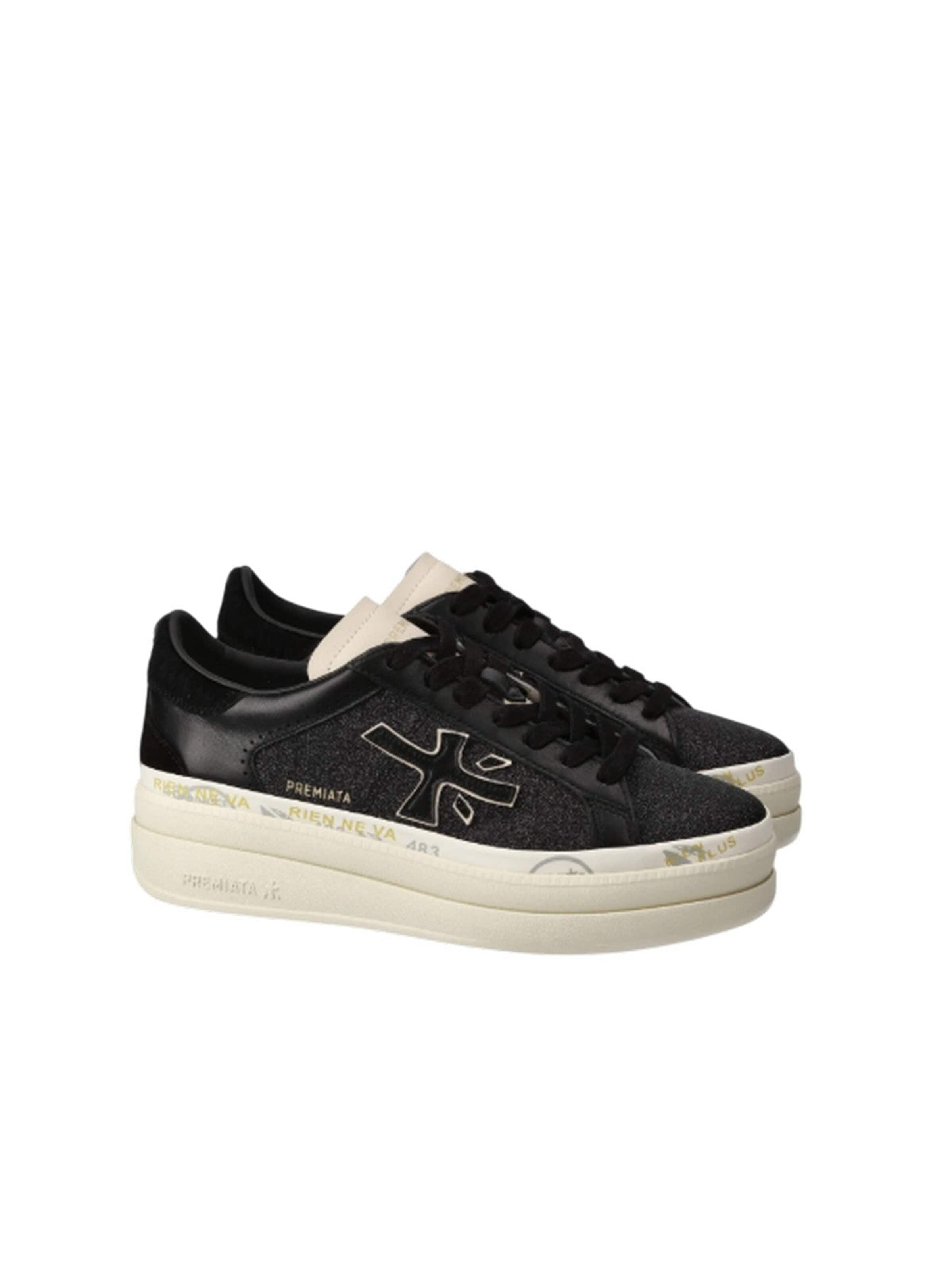 Scarpa sportiva di Premiata in nero