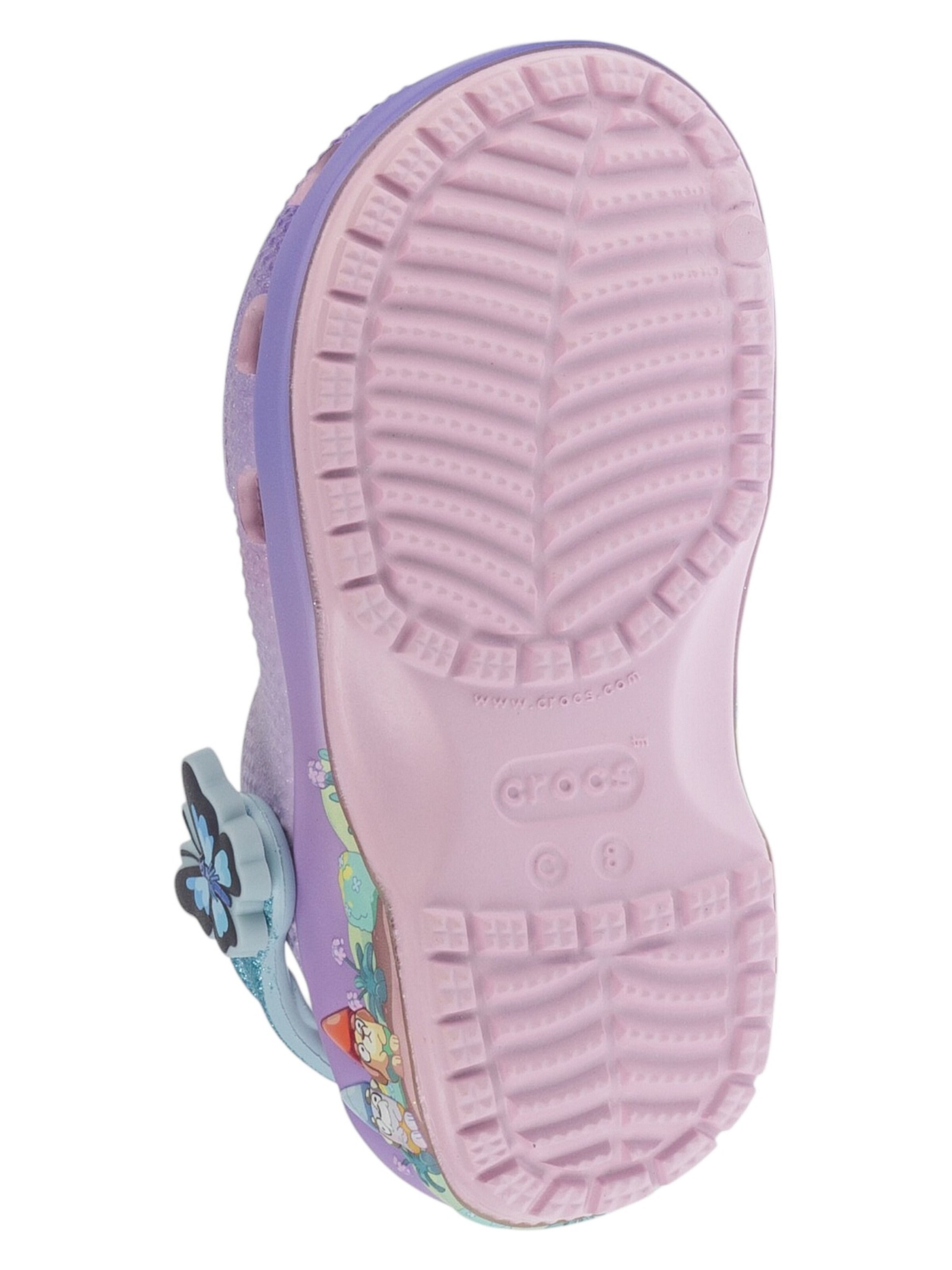 Chaussures ouvertes 'Classic Bluey' Crocs en rose