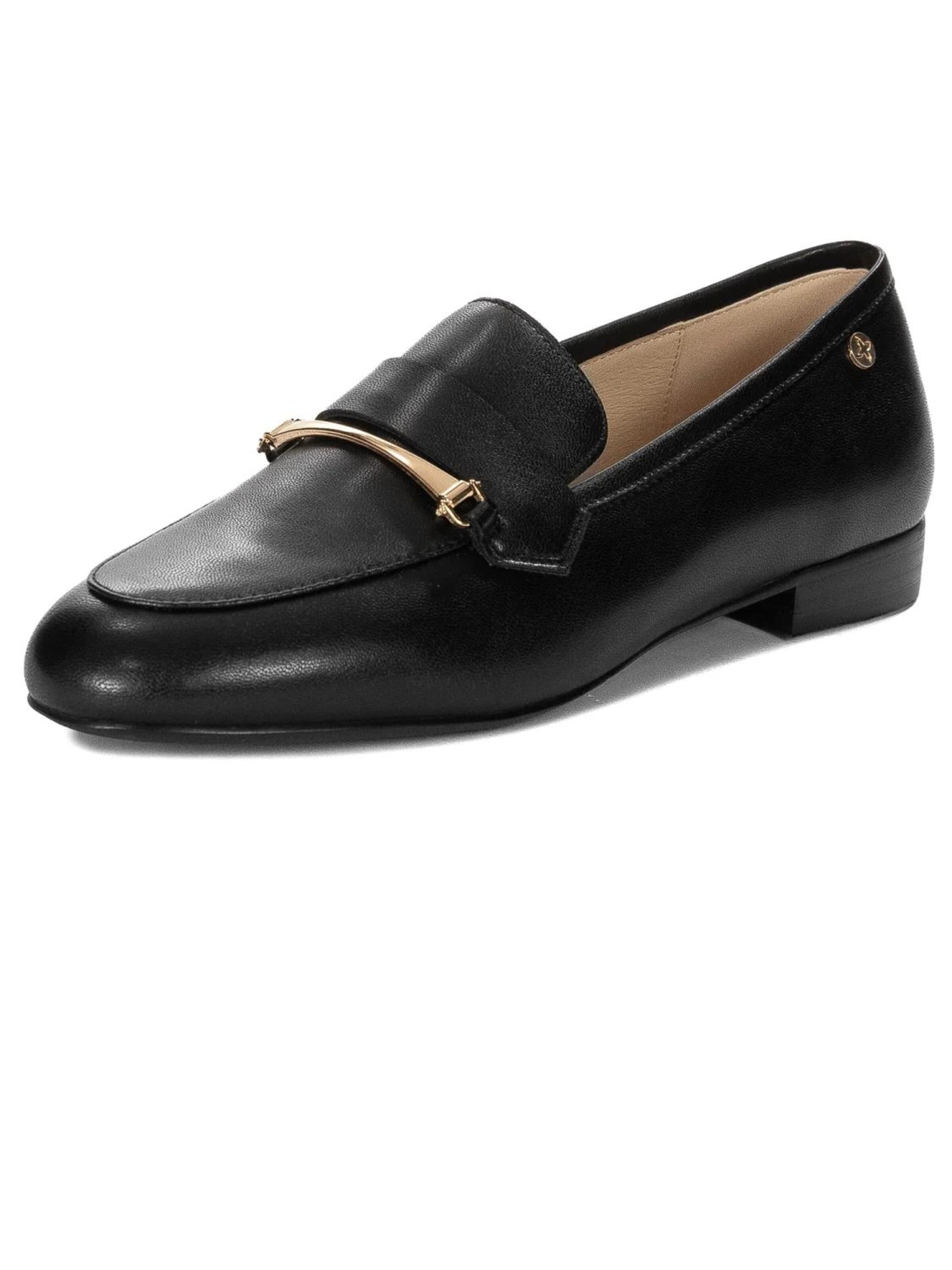 Maciejka Classic Flats 'K6809-01/00-1' in Black: front