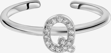 Lucardi Ring in Silver: front