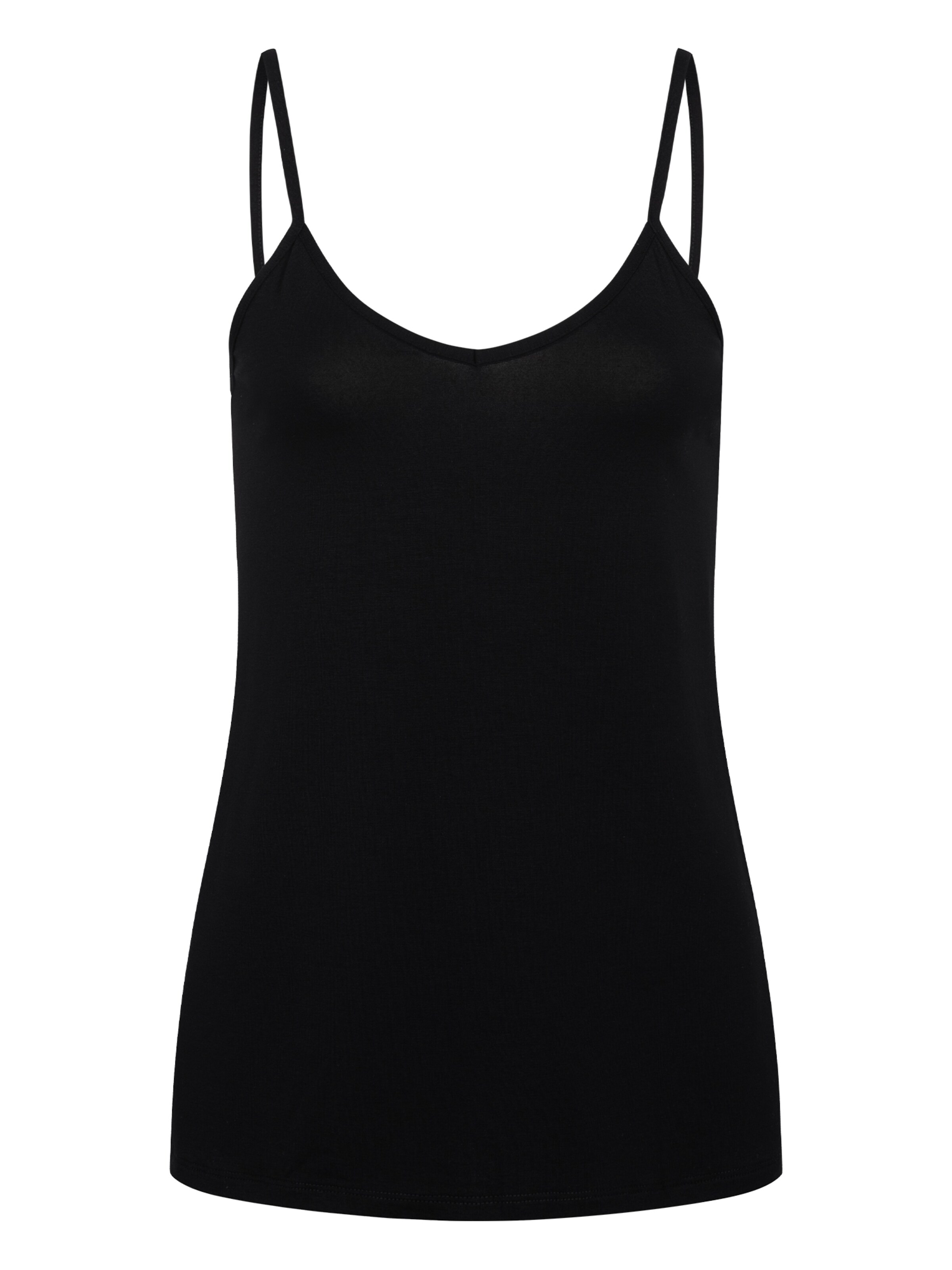 Erlich Textil - Camisa de pijama em preto: frente